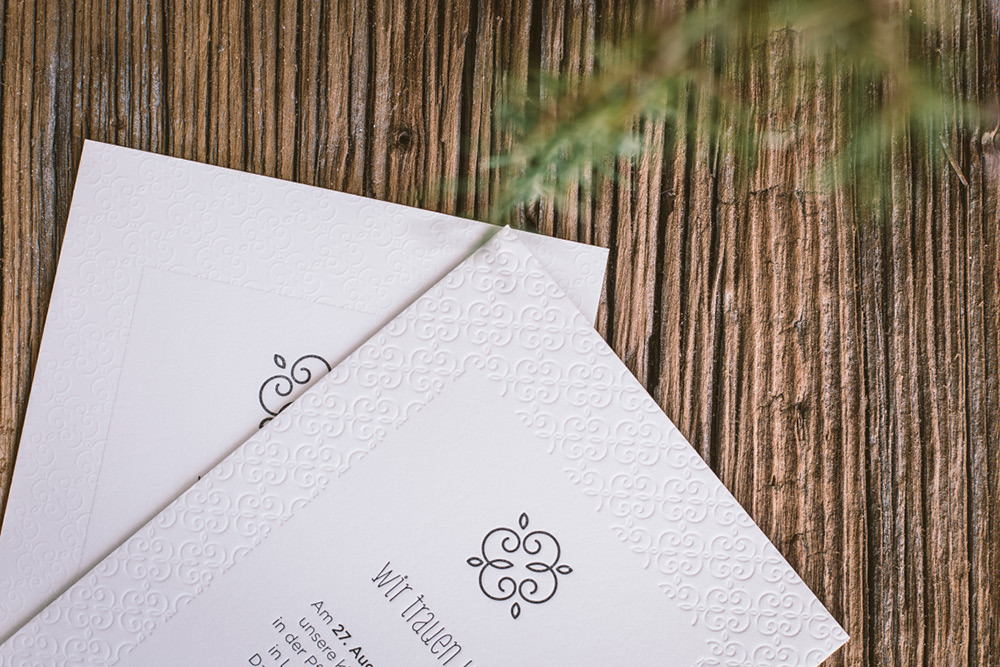 Letterpress-Karten