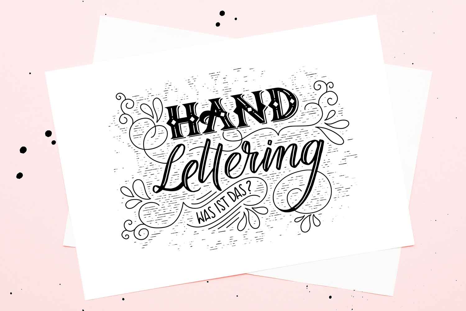 Was ist Handlettering? - Katja Haas | PapierLiebe