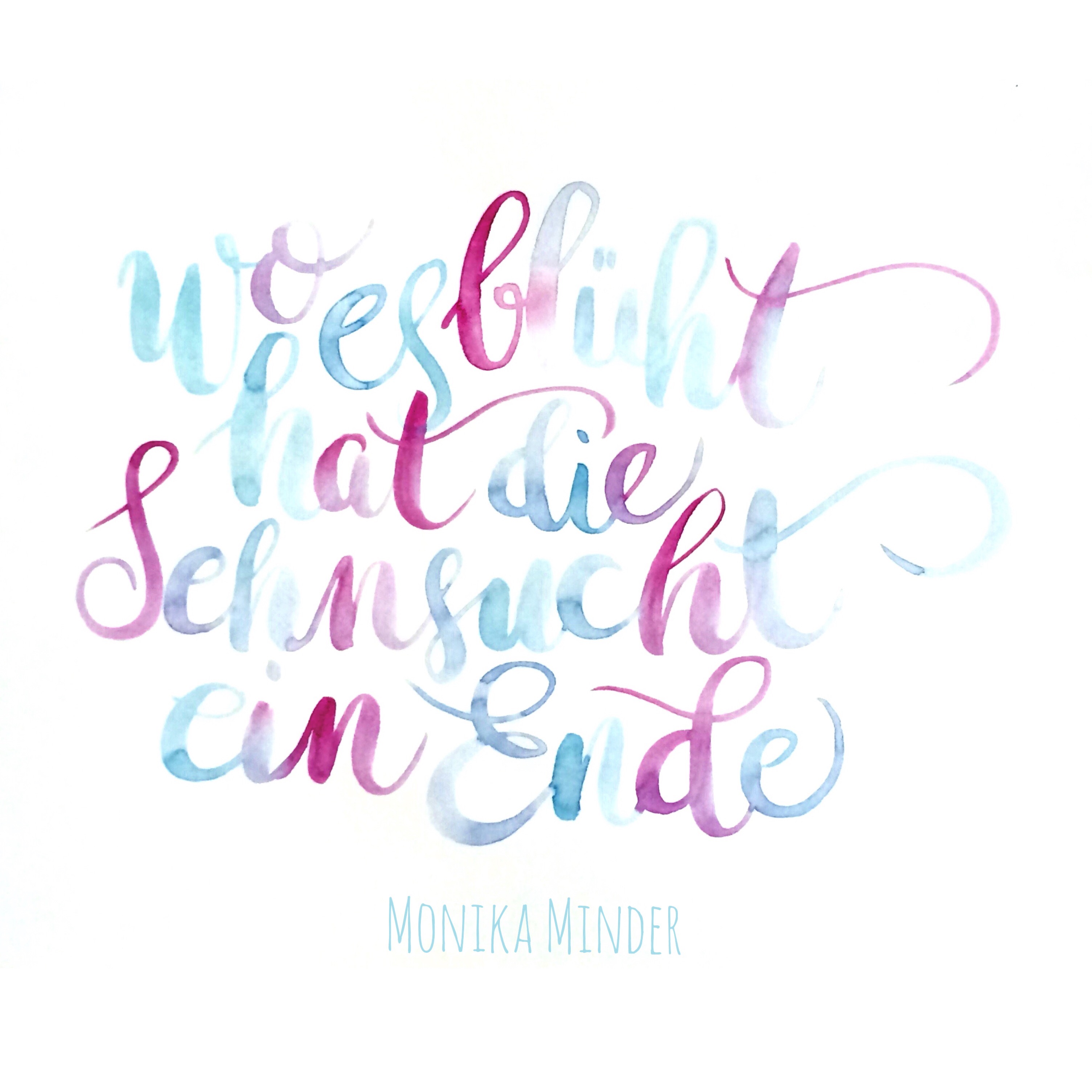 Lettering und Kalligrafie Letter♡Liebe