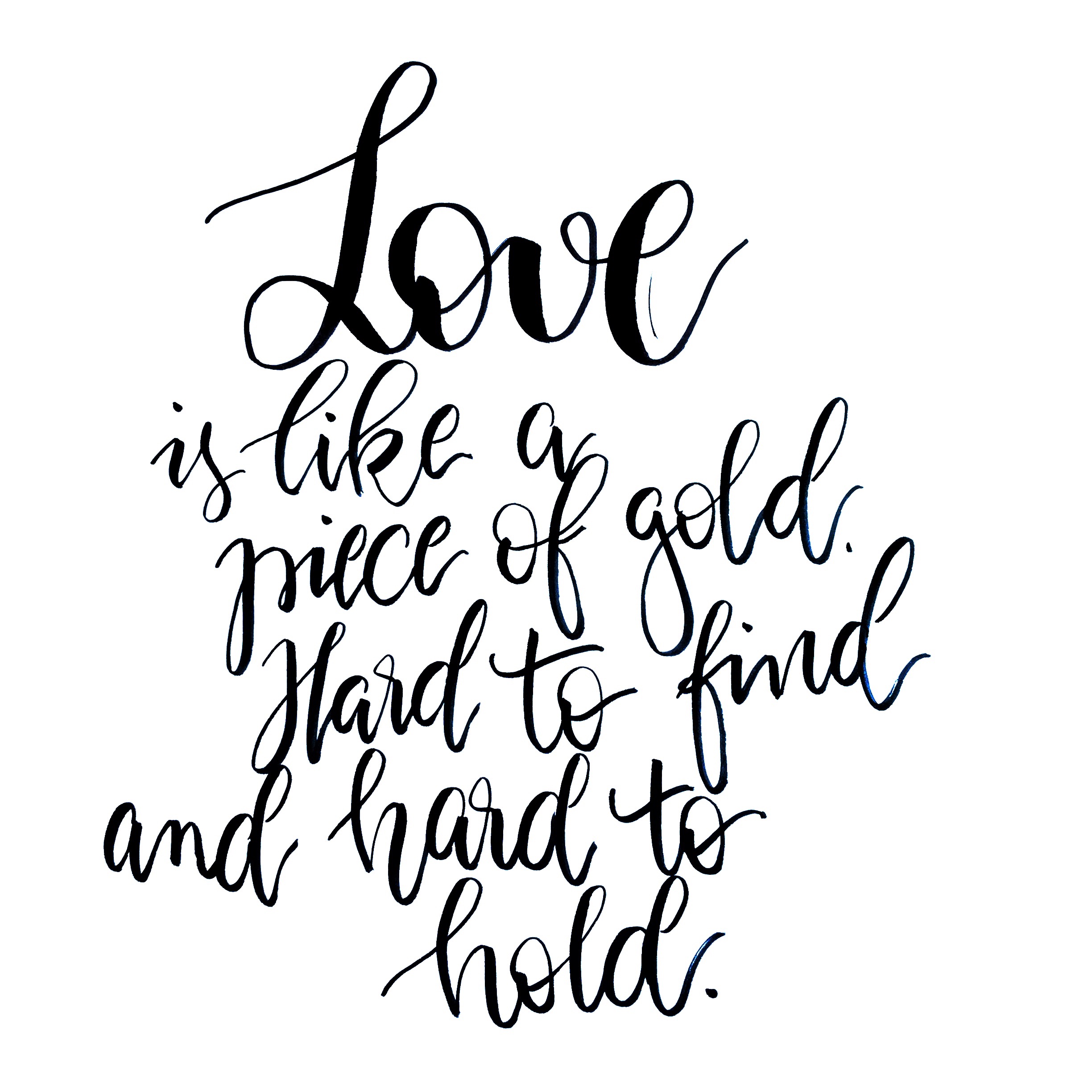 LETTERING UND KALLIGRAFIE LETTER♡LIEBE 07/2016 Katja Haas PapierLiebe