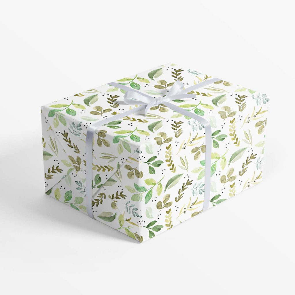 Greenery Geschenkpapier