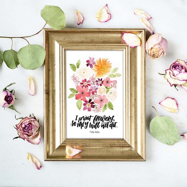 papierliebe-katja-haas-blumen-bouquet-watercolor-frida-kahlo