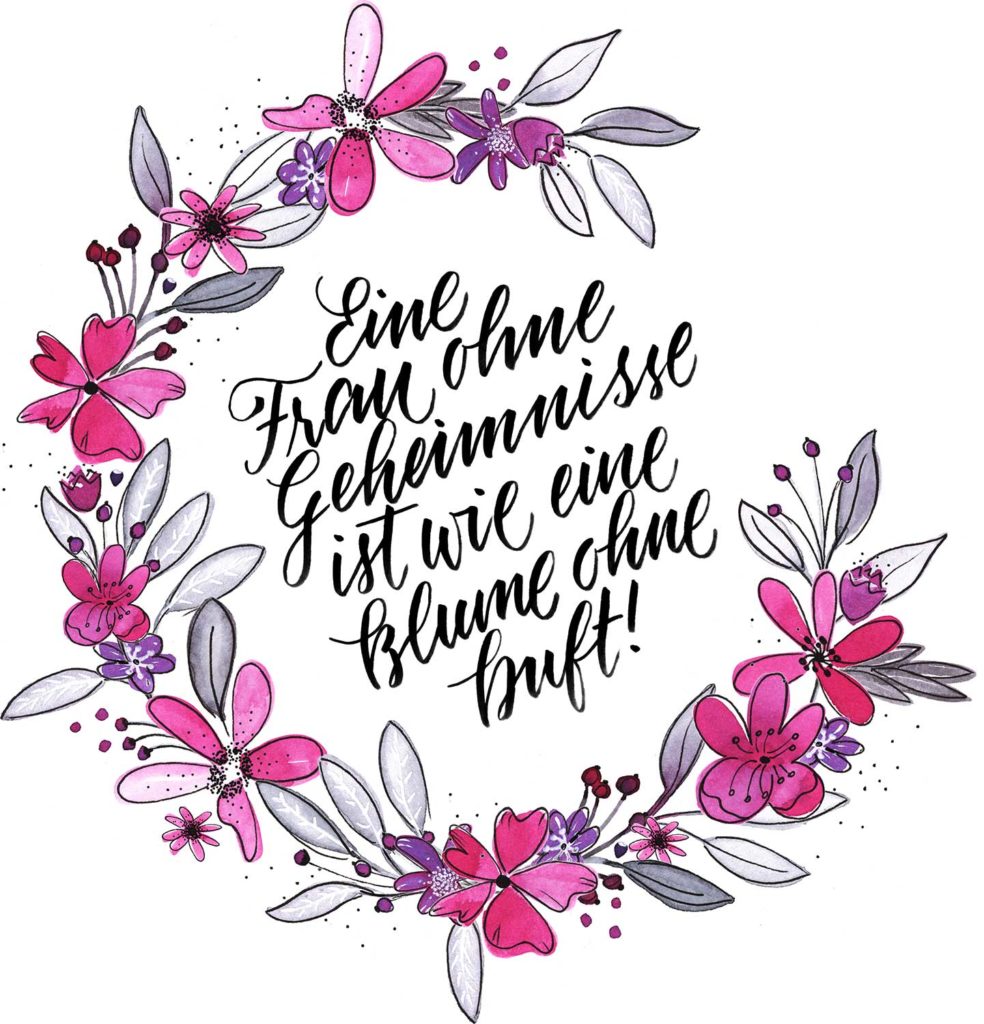 Brush-Lettering & Watercolor