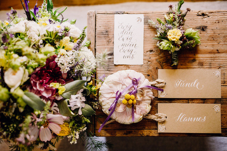 Styled Shooting Moderne Kalligrafie