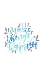 Brush-Lettering