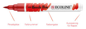 Brush Pen von Ecoline