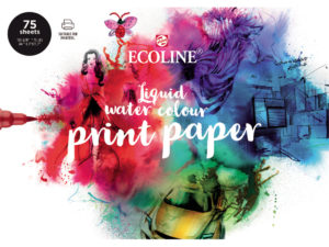 ECOLINE Liquid water colour print paper