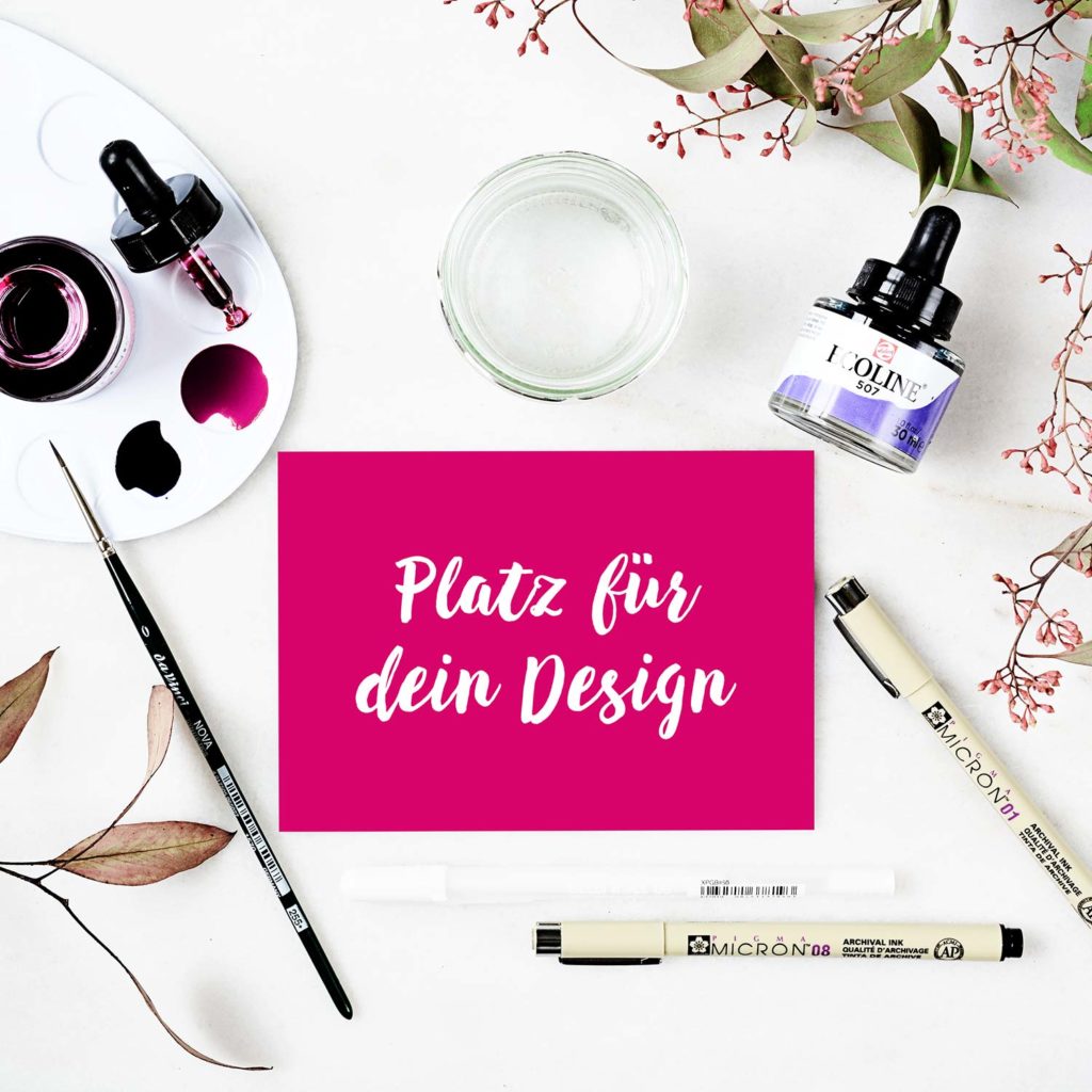 Watercolor-Mock-up von Katja Haas | PapierLiebe
