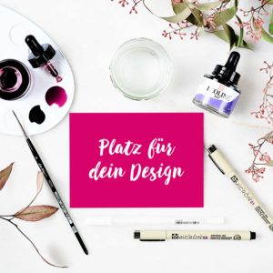 Watercolor-Mock-up von Katja Haas | PapierLiebe