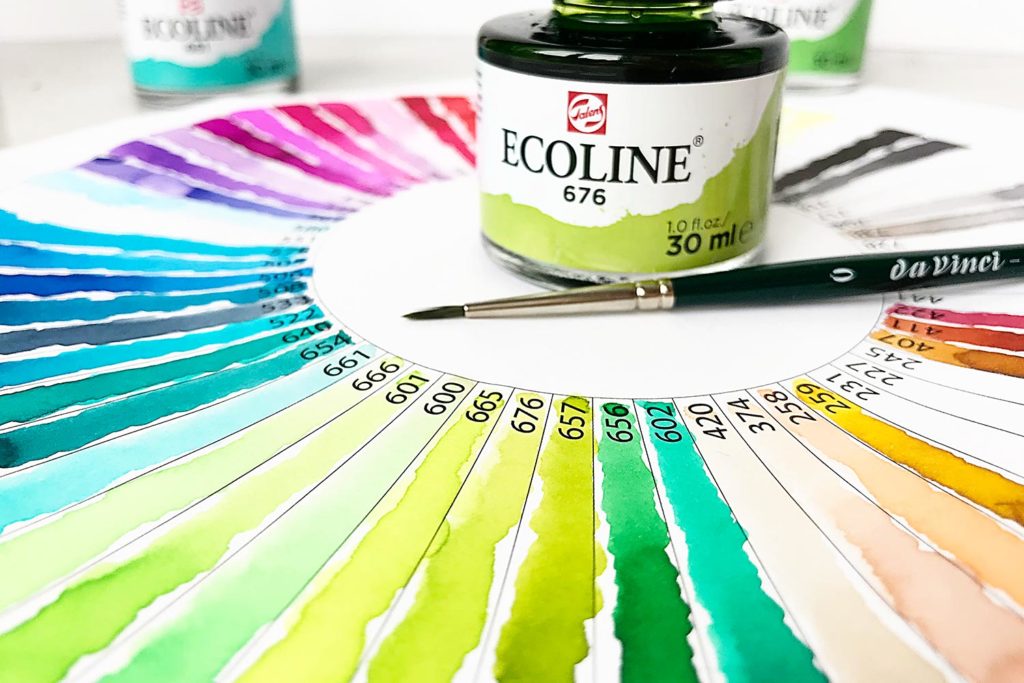 Ecoline ColourWheel – Das Farbschema im Überblick
