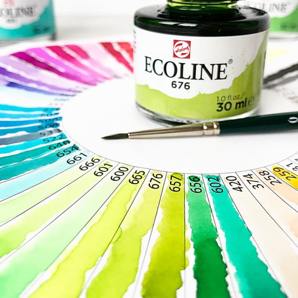 Ecoline ColourWheel – Das Farbschema im Überblick
