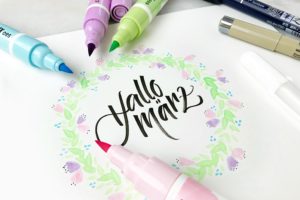 Das neue Ecoline-Pastel-Set – 5 hübsche Brush Pens in einem Paket. Tolle Trendfarben für den Frühling 2018