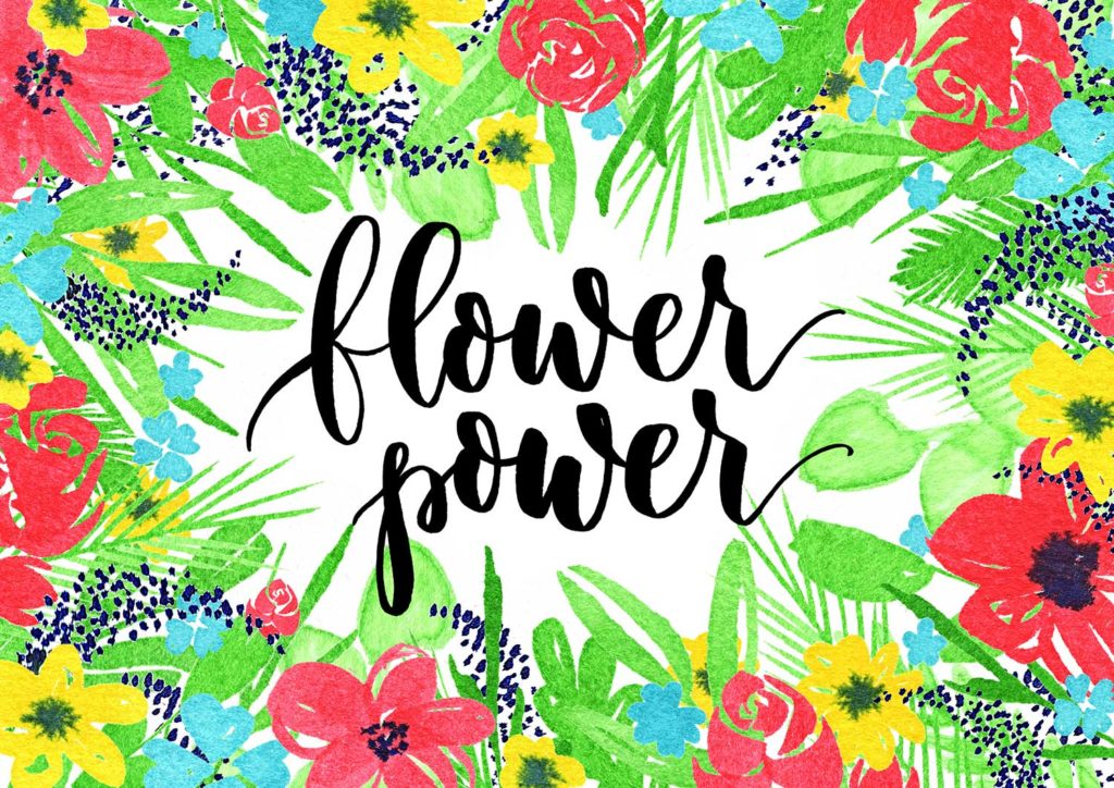 Flower Power mit Aqua Pump Softliner von MOLOTOW