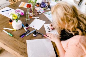 Brush-Lettering-Workshop Katja Haas von PapierLiebe