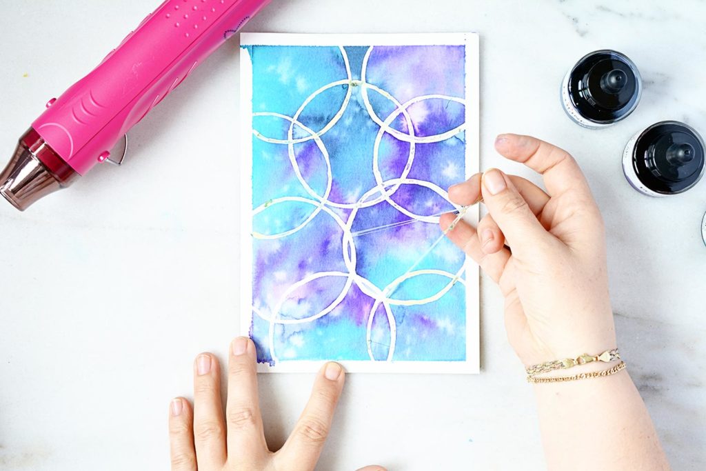 Masking Fluid entfernen