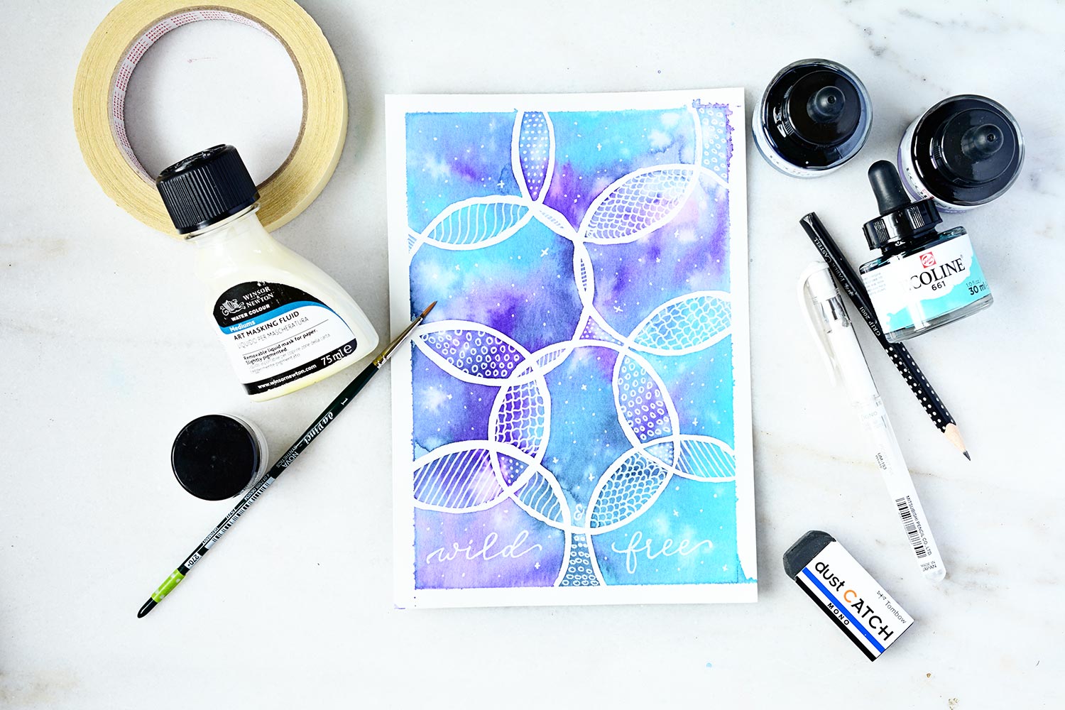 INNOVAYOU Aquarell Maskierflüssigkeit - 120 Ml Für Scharfe Kanten