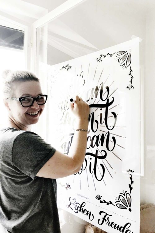 XXL Vorlagen für Fensterbilder – Die schönsten Sprüche für Dich - Katja