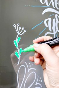 Kreidemarker in Farbe