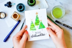 Produkte für die Weihnachtskarte