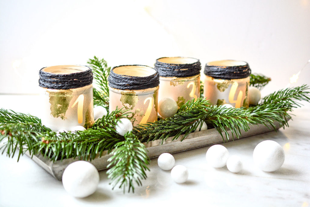 Adventkranz Upcycling-DIY