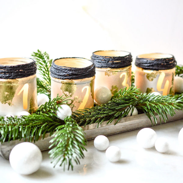 Adventkranz Upcycling-DIY