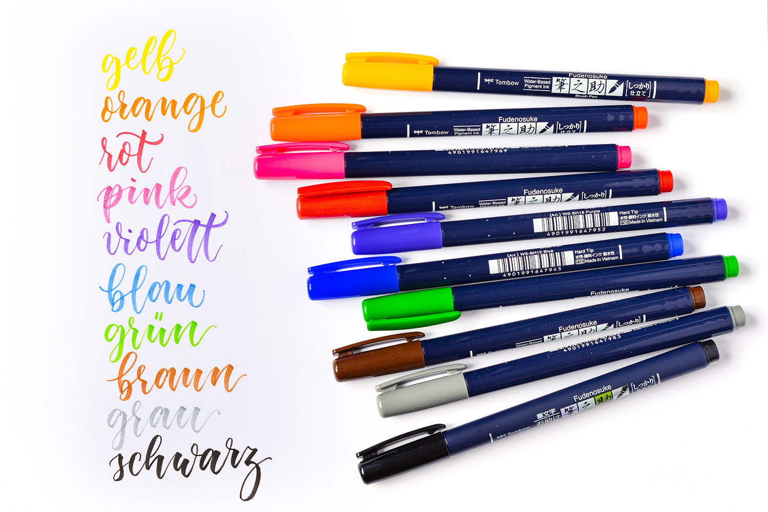 Tombow Fudenosuke bunt