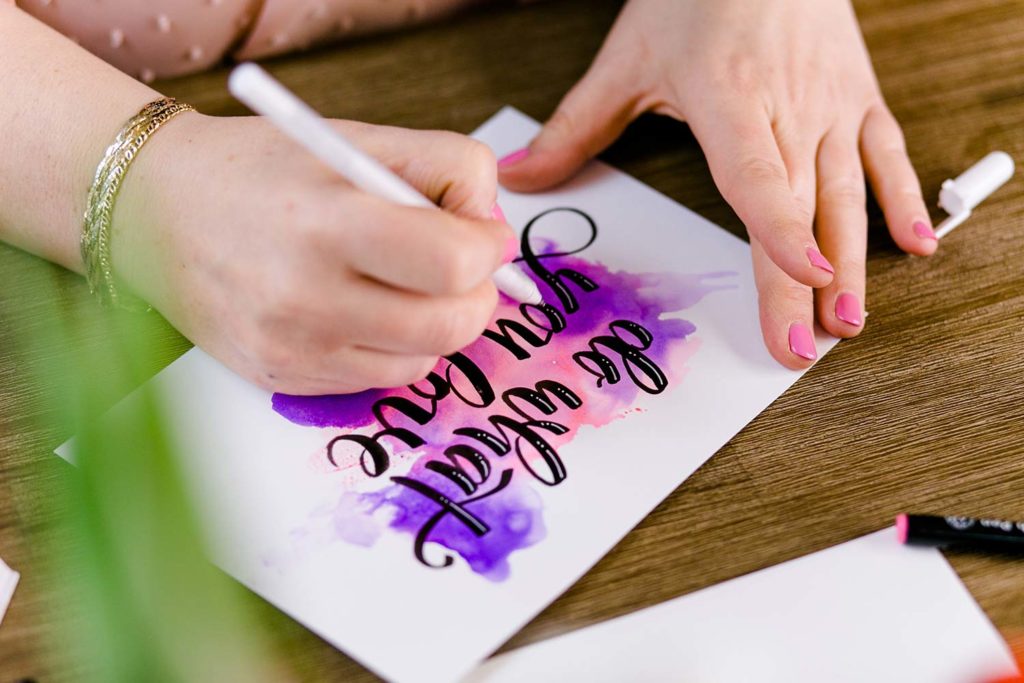 Brush-Lettering Workshop Basic & Watercolor
