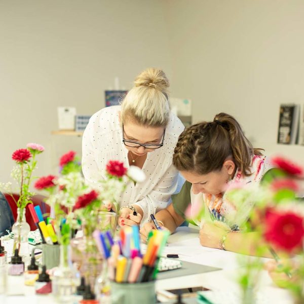 Brush-Lettering-Workshop Basic & Watercolor
