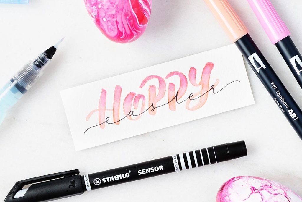 Handlettering-Workshop Ostern