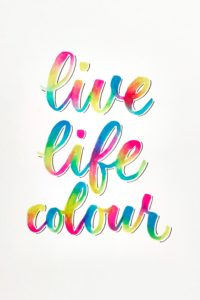 Watercolor-Blending mit Ecoline Brush Pens