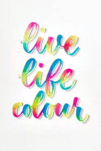 Watercolor-Blending mit Ecoline Brush Pens
