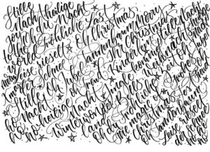 Lettering-Vorlage-Origami-Papierstern-Weihnachten_Vorschau