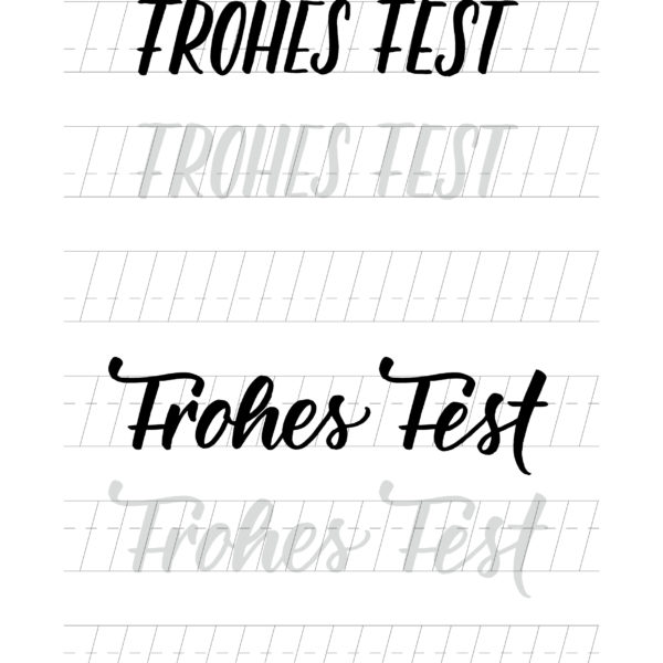 Arbeitsblatt Stabil Pen 68 brush – Frohes Fest