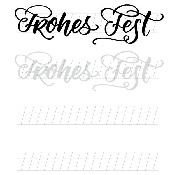 Arbeitsblatt Stabil Pen 68 brush – Frohes Fest