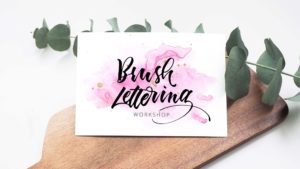 Brush-Lettering Workshop BASIC