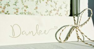 Danke Letterpress Katja Haas PapierLiebe