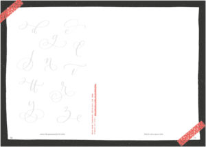 Vorschau Handlettering-Übungsheft Volume 2