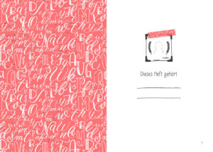 Vorschau Handlettering-Übungsheft Volume 2