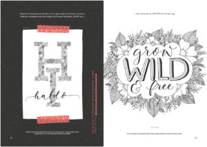 Vorschau Handlettering-Übungsheft Volume 2