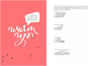 Vorschau Handlettering-Übungsheft Volume 2