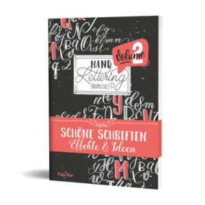 Handlettering-Übungsheft Volume 2 – Katja Haas PapierLiebe