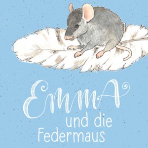 Emma und die Federmaus – Skizze Cover E-Book