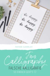 Falsche Kalligrafie | Faux Calligraphy