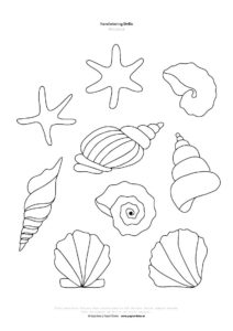Handlettering-Drills – Aufwärmübungen Muscheln