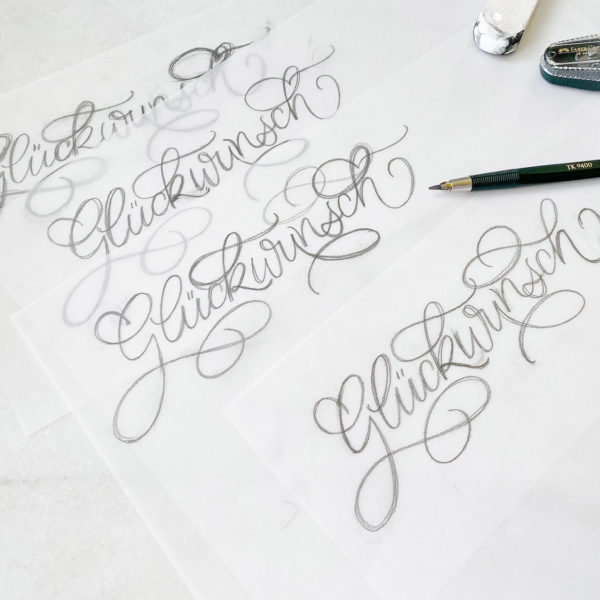 Transfer-Technik – Reinzeichnung