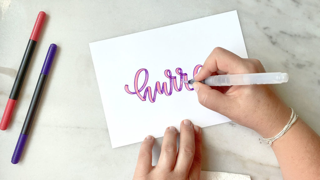 Watercolor-Ribbon-Lettering
