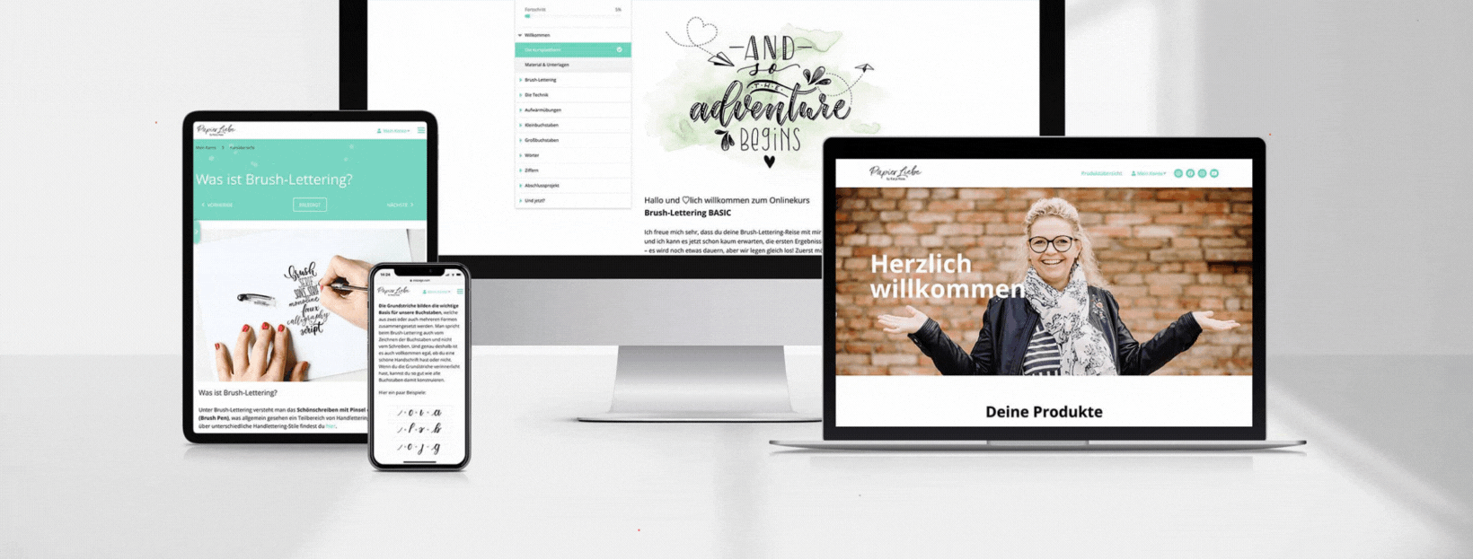 Brush-Lettering Onlinekurs