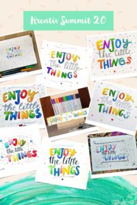 Enjoy the little things – Kreativ Summit 2.0