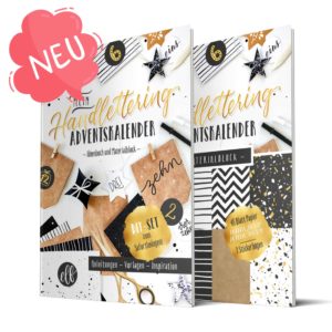Handlettering-Adventskalender by Katja Haas | PapierLiebe