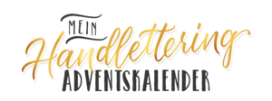 Mein Handlettering-Adventskalender